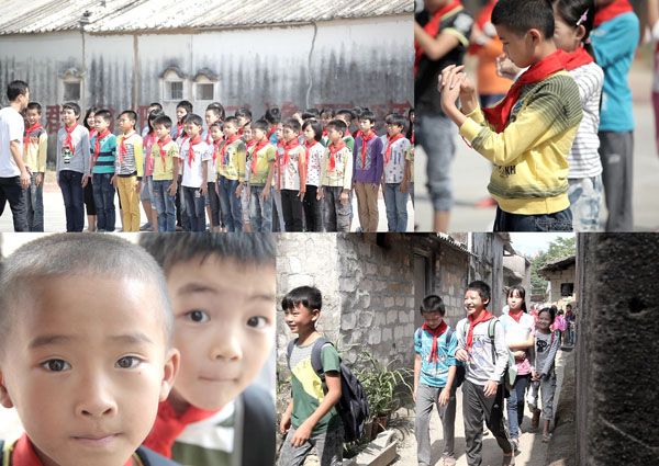 [2015普宁站项目]君泰“一分爱心”自愿者探访慰问普宁穷困幼学